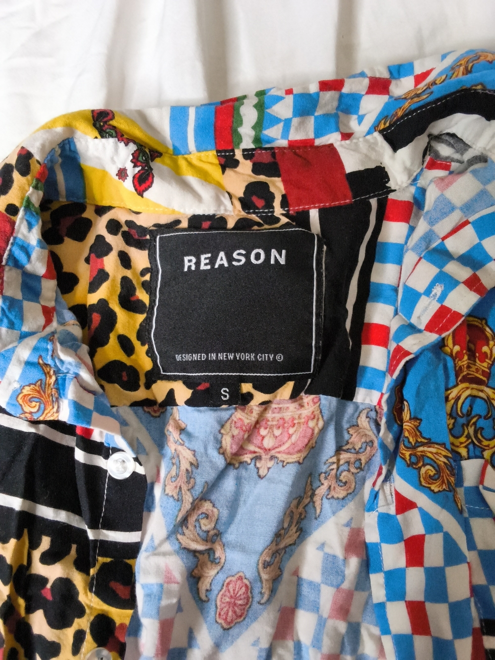 Reason Multicolor Patterned Button-Up Shirt - Picture 2 of 7